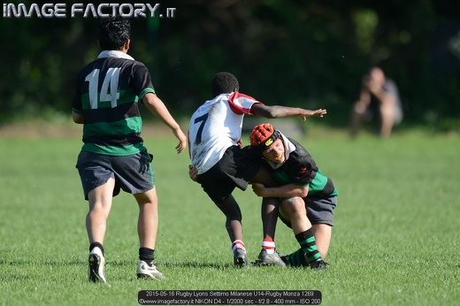 2015-05-16 Rugby Lyons Settimo Milanese U14-Rugby Monza 1269
